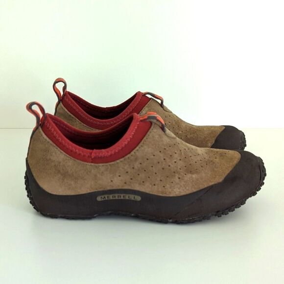 Merrell Improv Tumbleweed Suede Moccasins Women's 8.5 - Picture 1 of 9